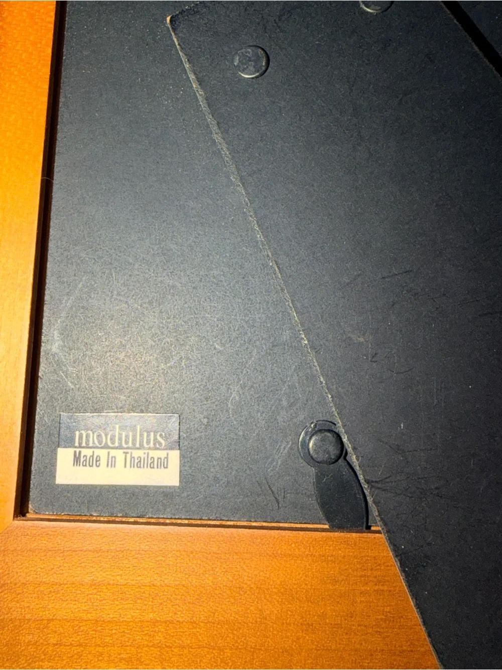 Vintage Modulus 4x6 Hardwood Picture Frame Mission Style Arts & Crafts